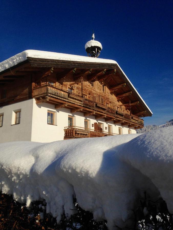 Ferienwohnung Huberhof Oberndorf in Tirol Exterior foto